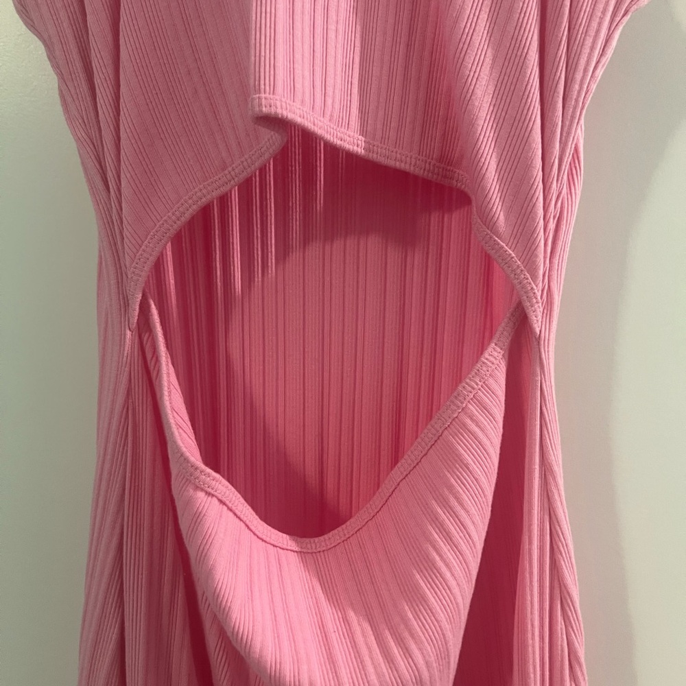 Fashion Nova Pink Sleeveless Stretchy Dress - Picture 4 of 4